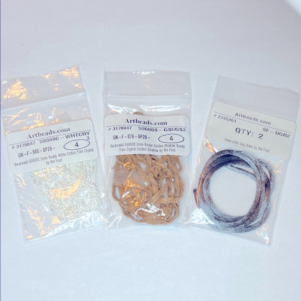 Assorted Jewelry Making Cords